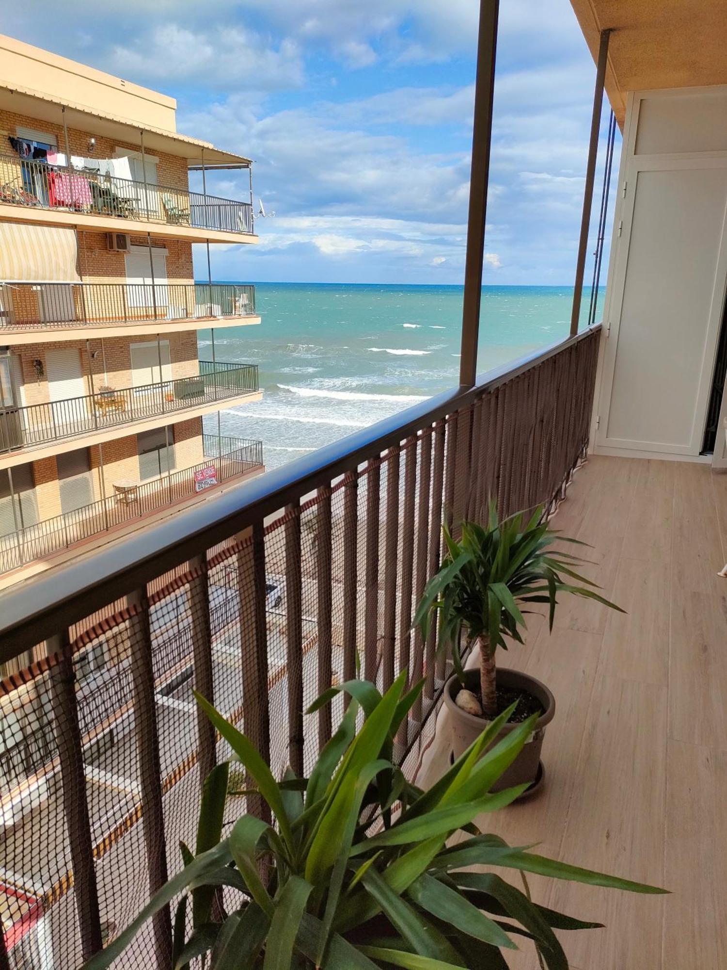 Beachfront cozy apartament Arenales del Sol, Alicante Exterior foto